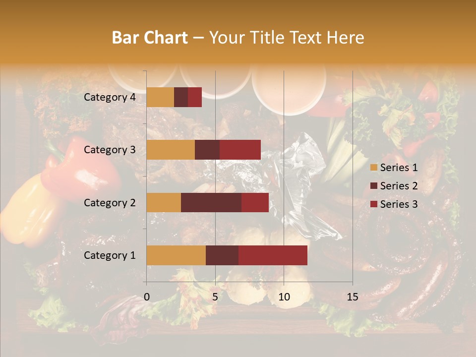 Chicken Fried Brown PowerPoint Template