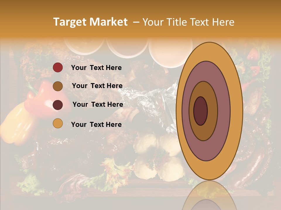 Chicken Fried Brown PowerPoint Template