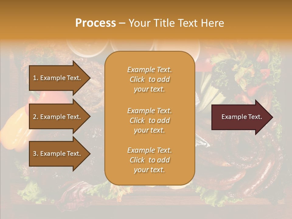 Chicken Fried Brown PowerPoint Template