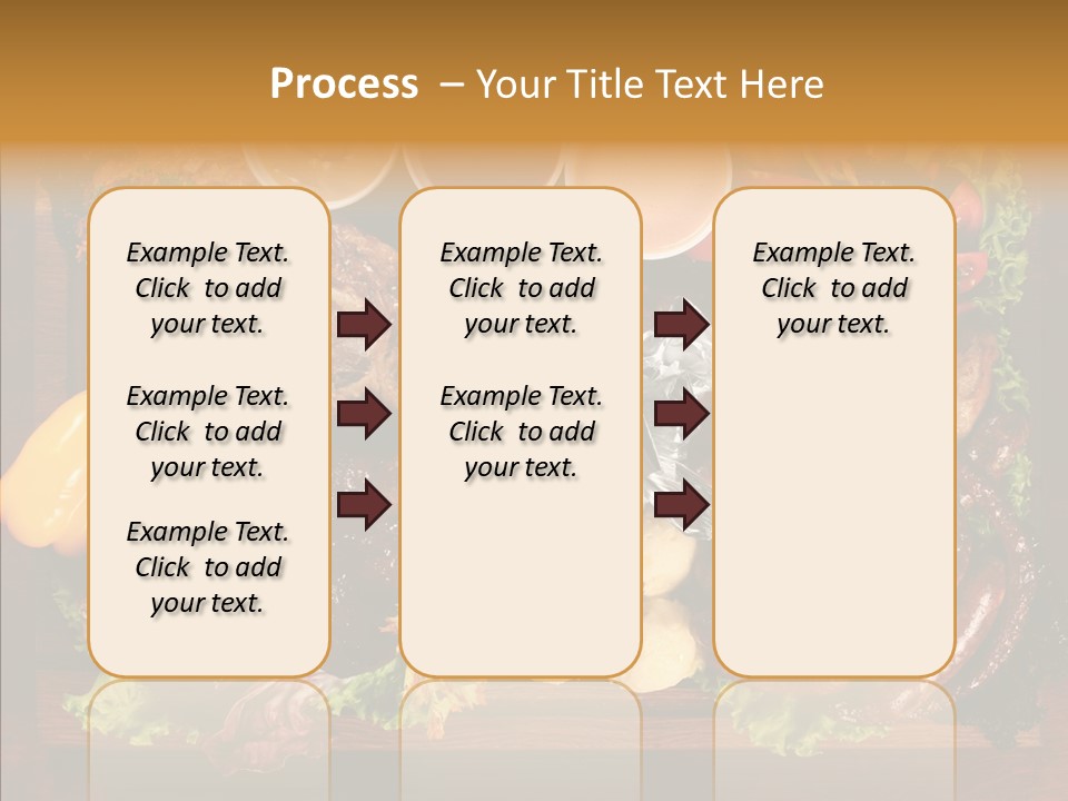 Chicken Fried Brown PowerPoint Template
