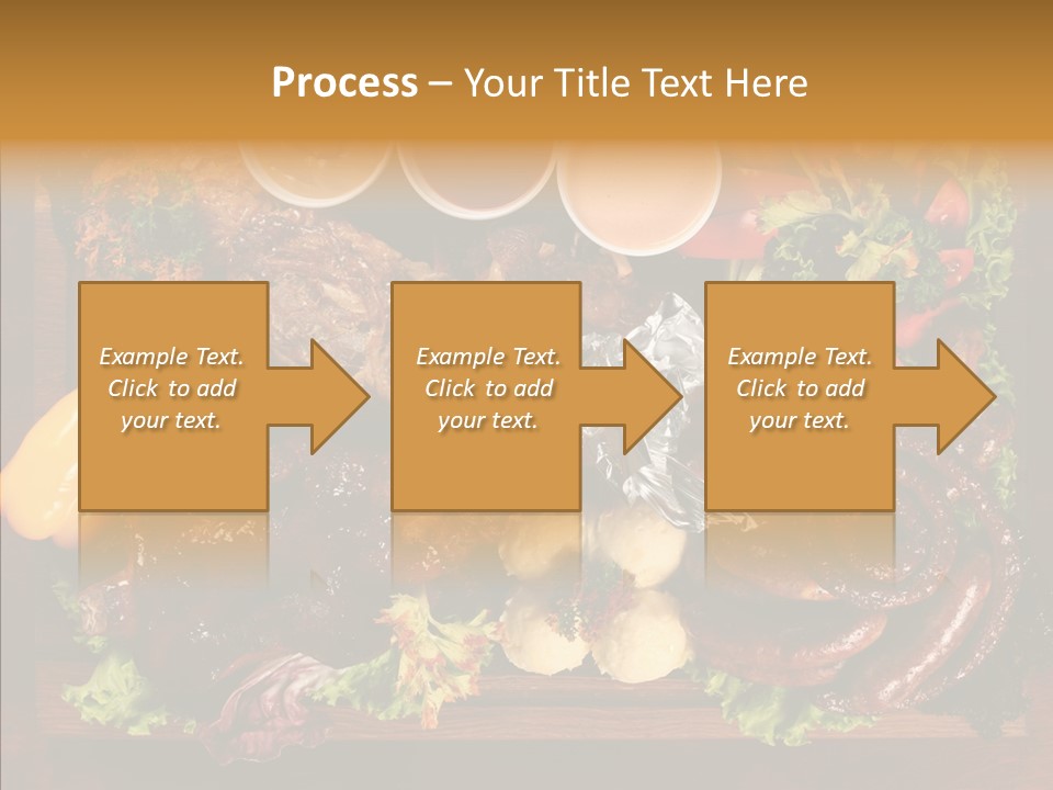 Chicken Fried Brown PowerPoint Template