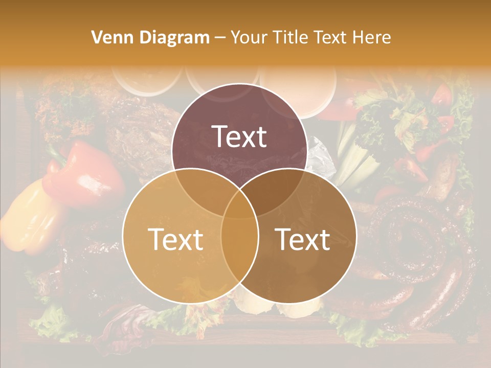 Chicken Fried Brown PowerPoint Template