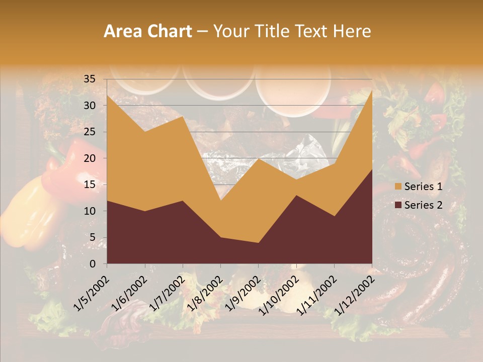 Chicken Fried Brown PowerPoint Template