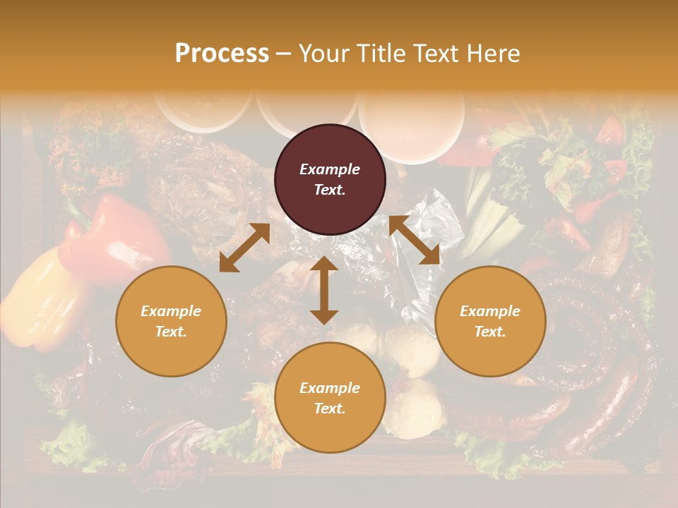 Chicken Fried Brown PowerPoint Template