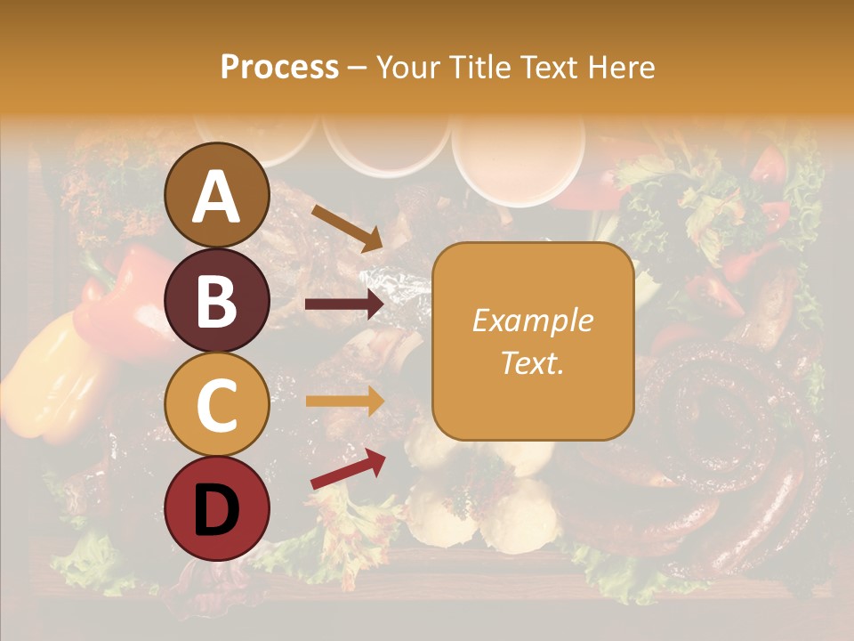 Chicken Fried Brown PowerPoint Template