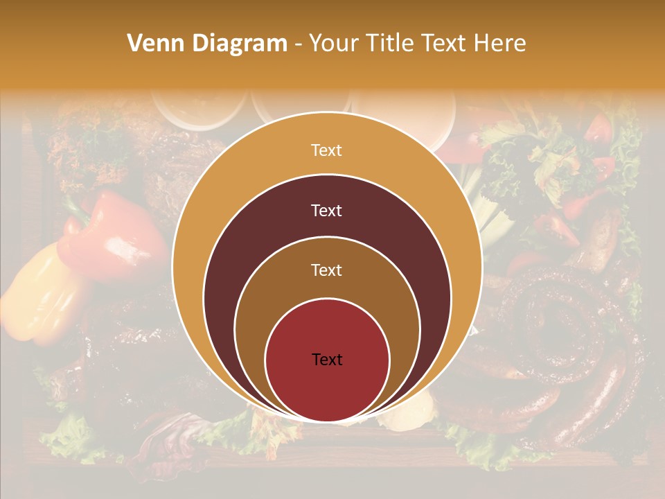 Chicken Fried Brown PowerPoint Template