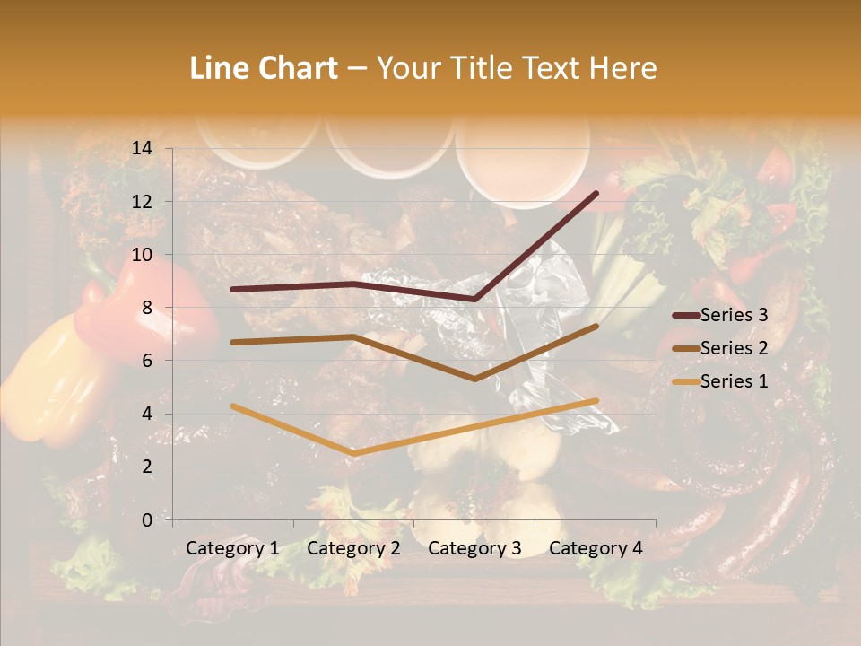 Chicken Fried Brown PowerPoint Template