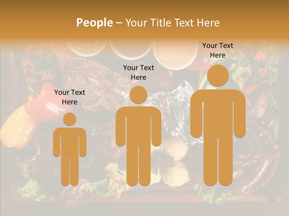 Chicken Fried Brown PowerPoint Template