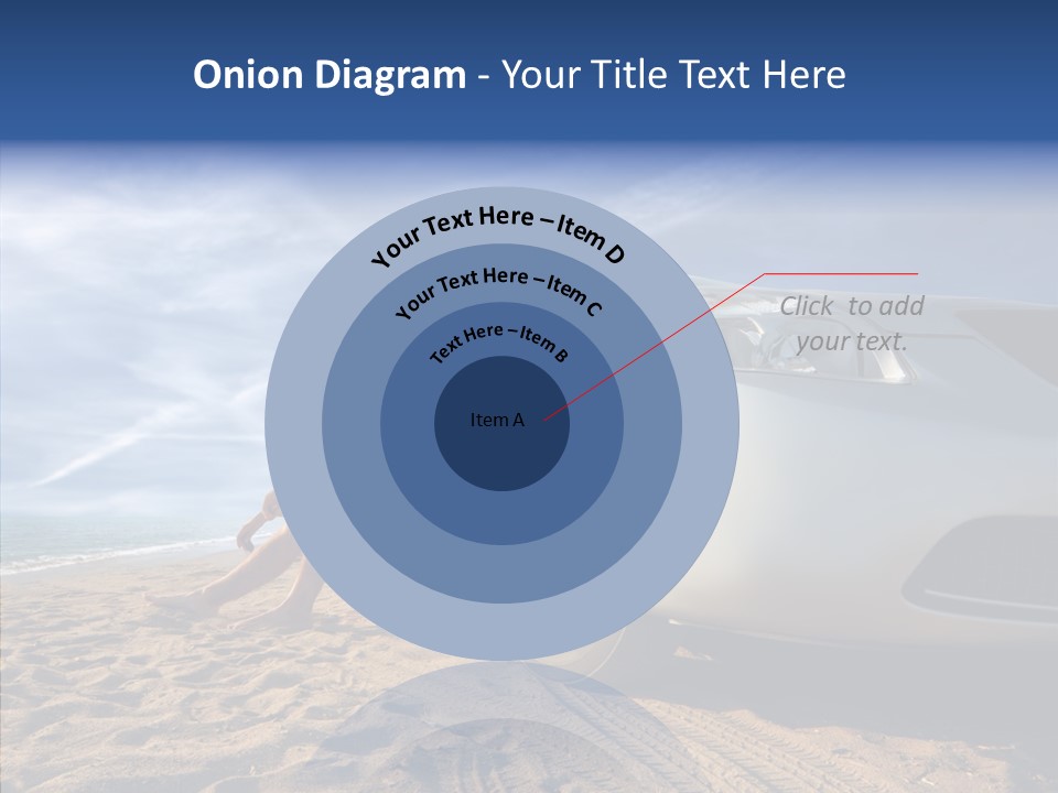 Way Beach Street PowerPoint Template