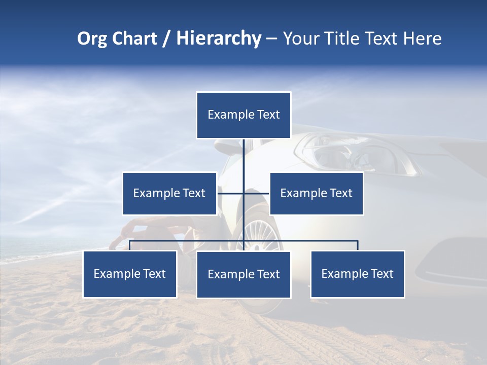 Way Beach Street PowerPoint Template