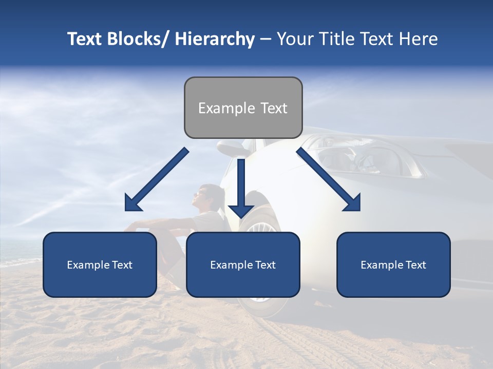 Way Beach Street PowerPoint Template