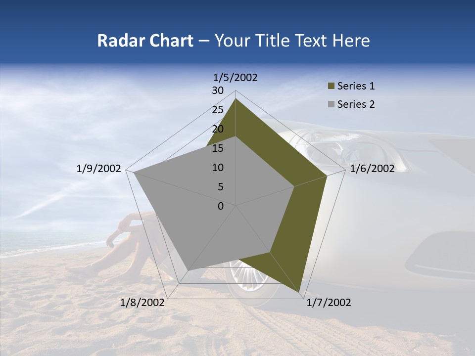 Way Beach Street PowerPoint Template