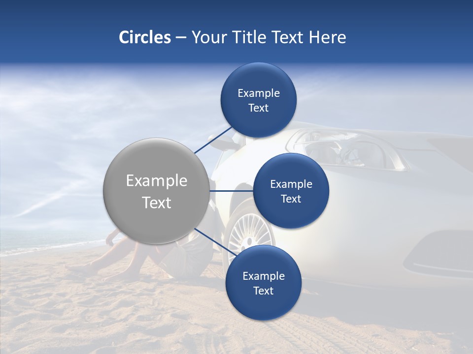 Way Beach Street PowerPoint Template