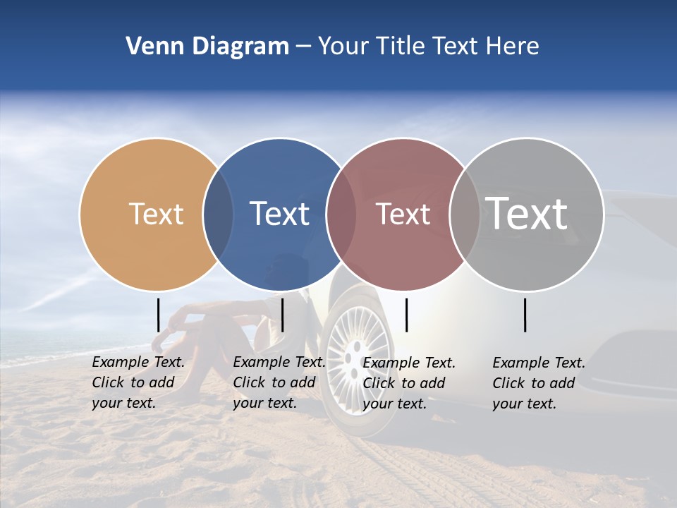 Way Beach Street PowerPoint Template