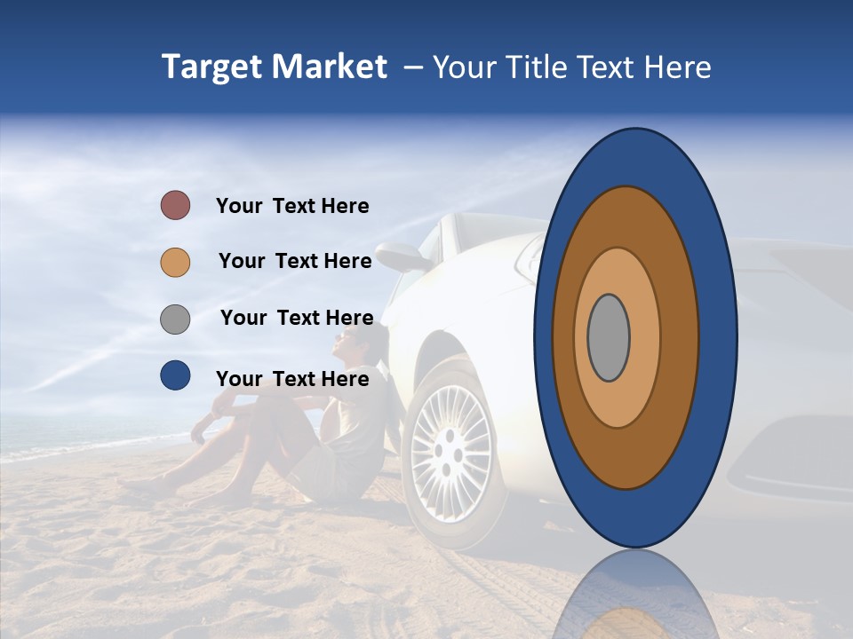 Way Beach Street PowerPoint Template