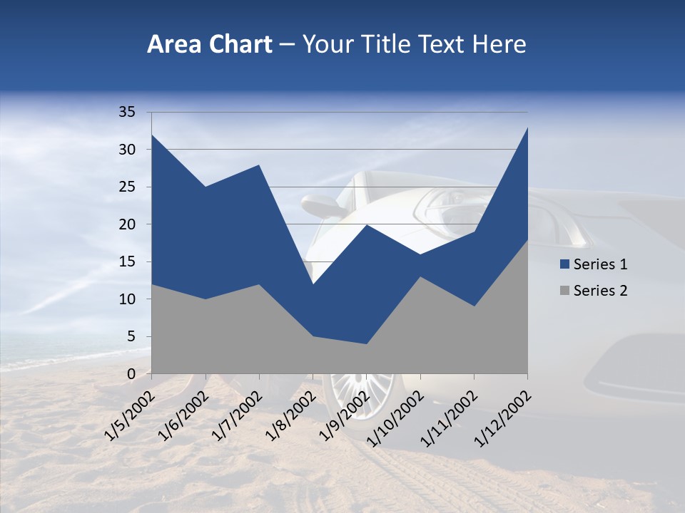 Way Beach Street PowerPoint Template