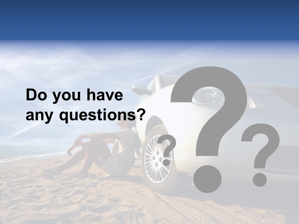 Way Beach Street PowerPoint Template