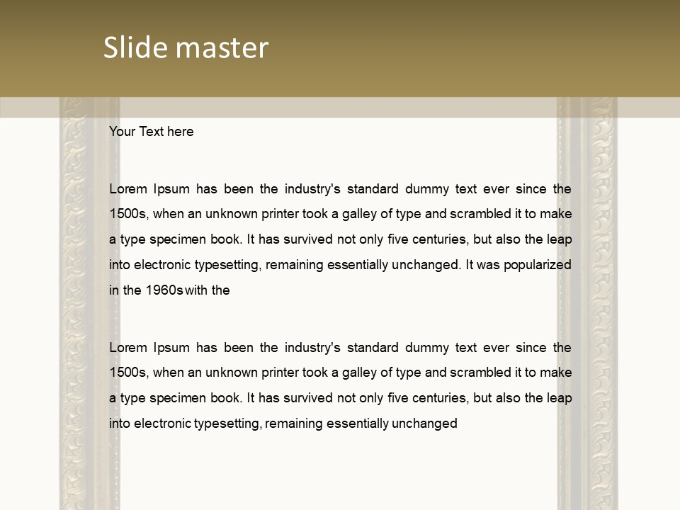 Deco Culture Style PowerPoint Template