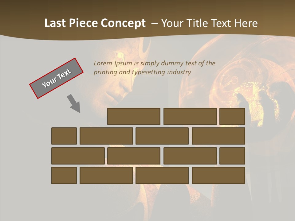 Stunning Future Anime Hero PowerPoint Template
