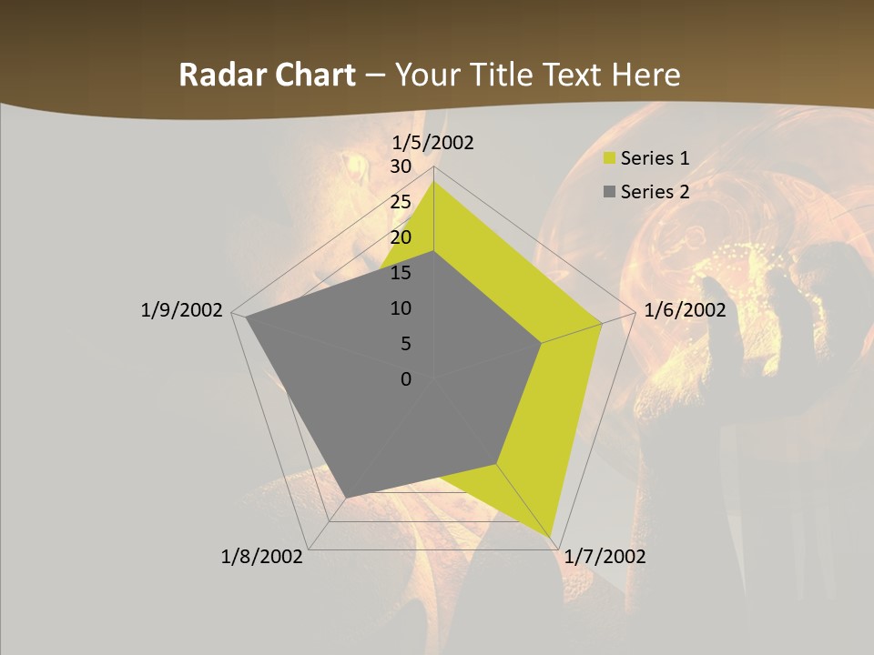 Stunning Future Anime Hero PowerPoint Template
