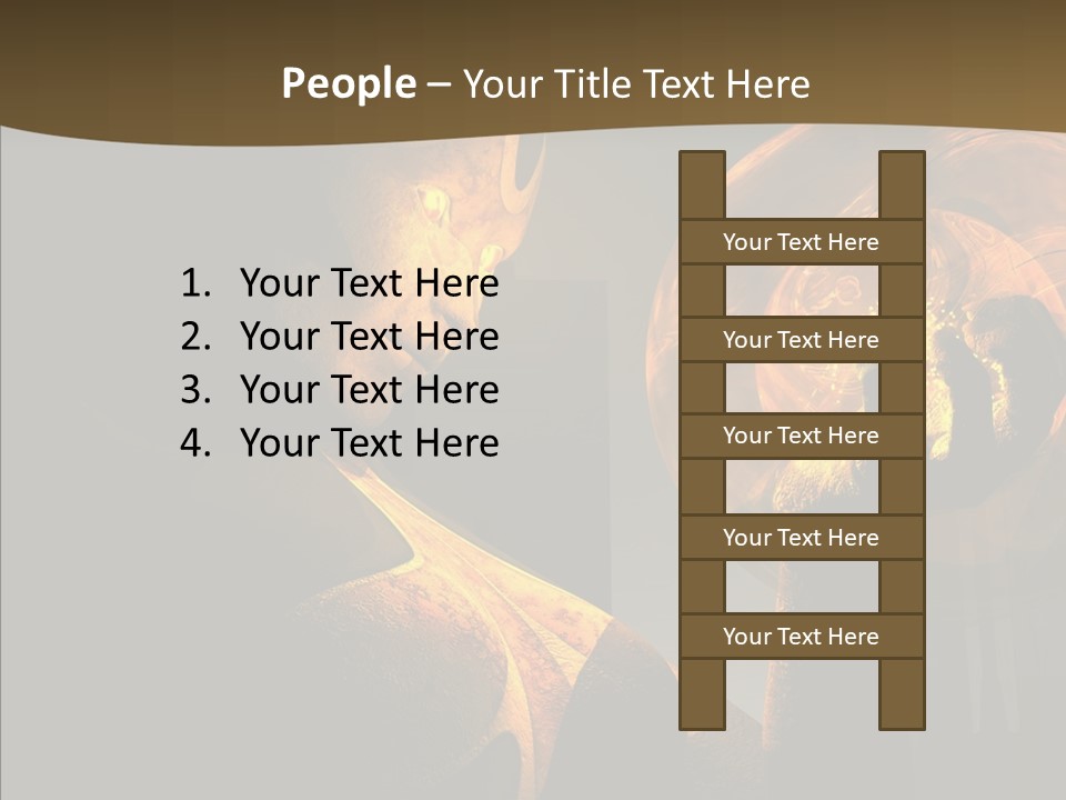 Stunning Future Anime Hero PowerPoint Template