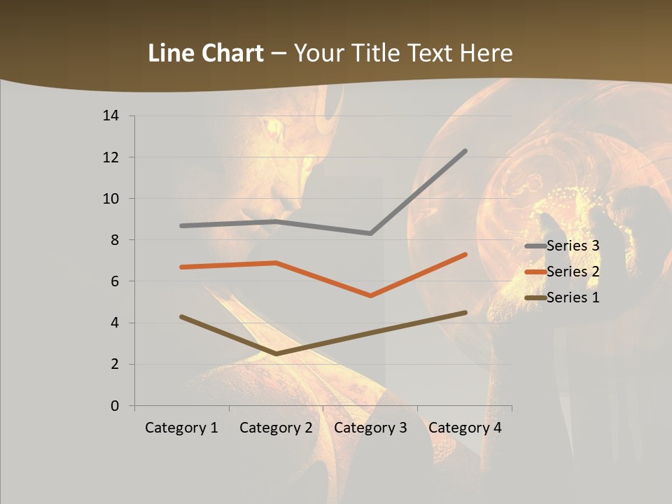 Stunning Future Anime Hero PowerPoint Template