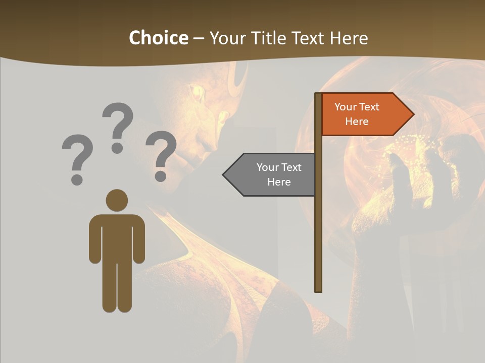 Stunning Future Anime Hero PowerPoint Template