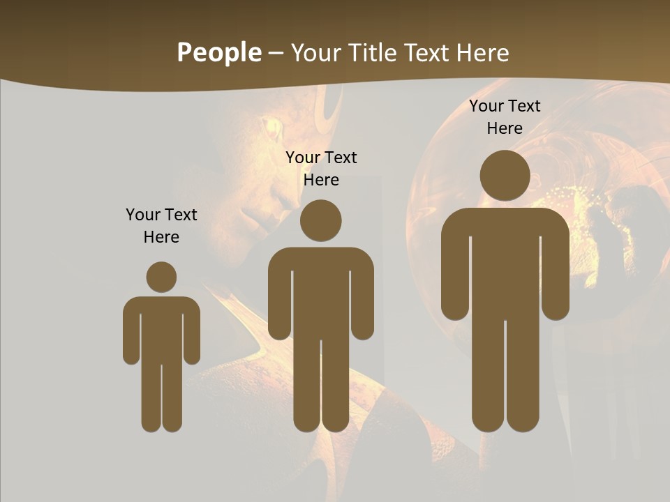 Stunning Future Anime Hero PowerPoint Template