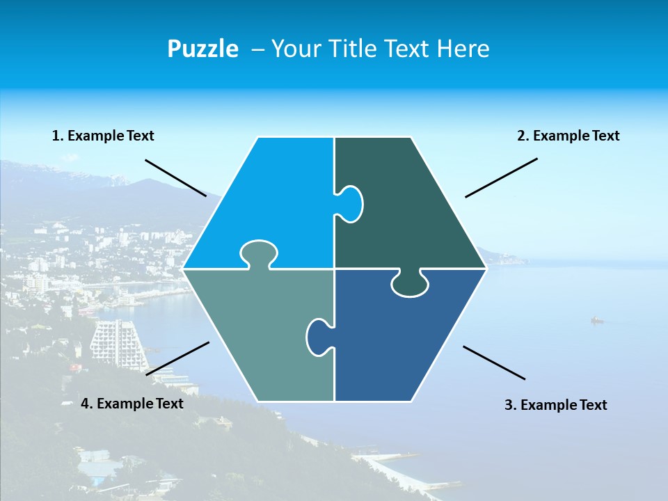 Fantasy Scenic Summer PowerPoint Template