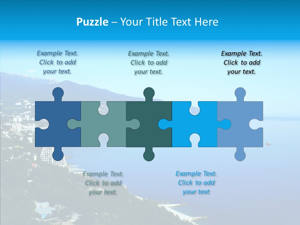 Fantasy Scenic Summer PowerPoint Template