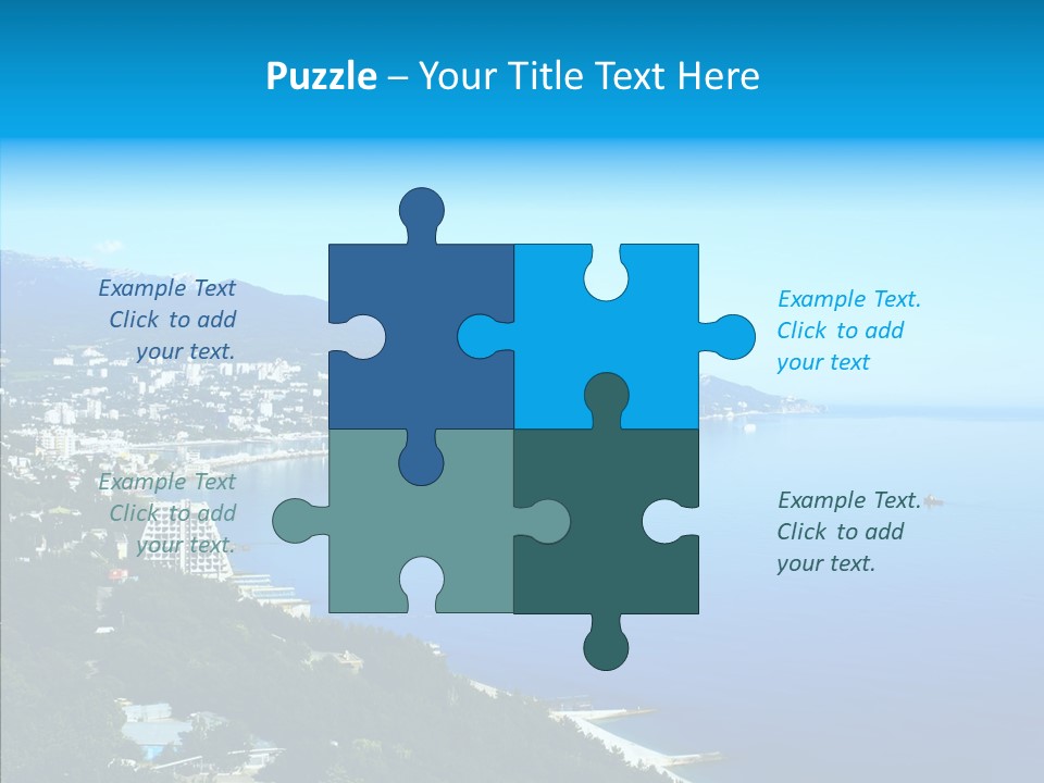 Fantasy Scenic Summer PowerPoint Template