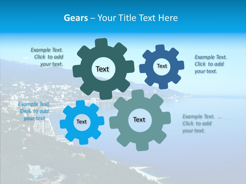 Fantasy Scenic Summer PowerPoint Template