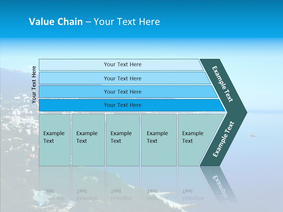 Fantasy Scenic Summer PowerPoint Template