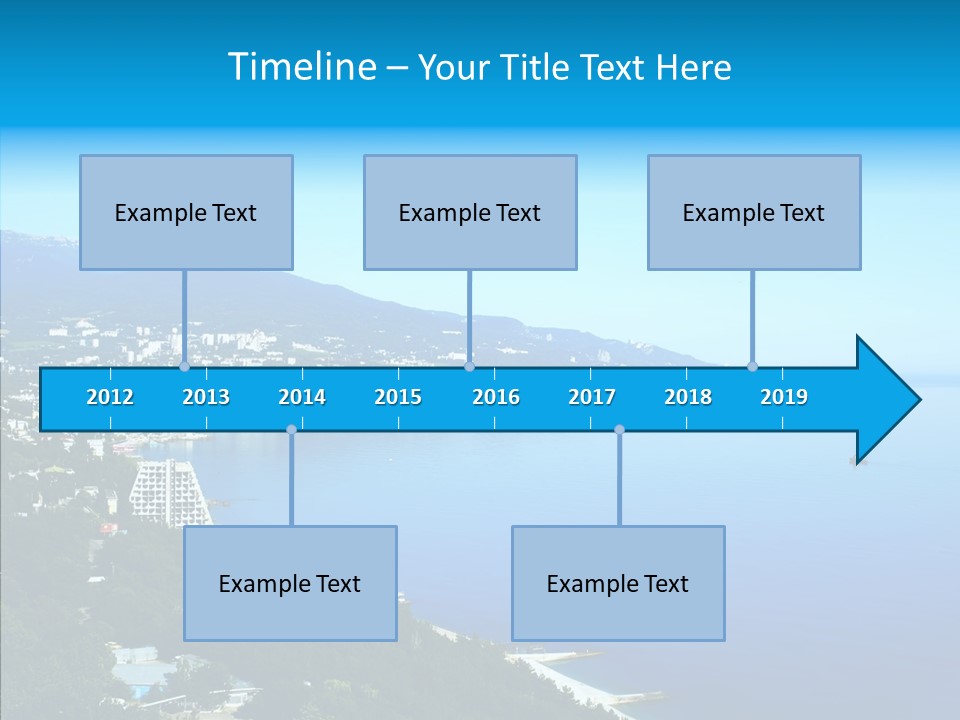 Fantasy Scenic Summer PowerPoint Template