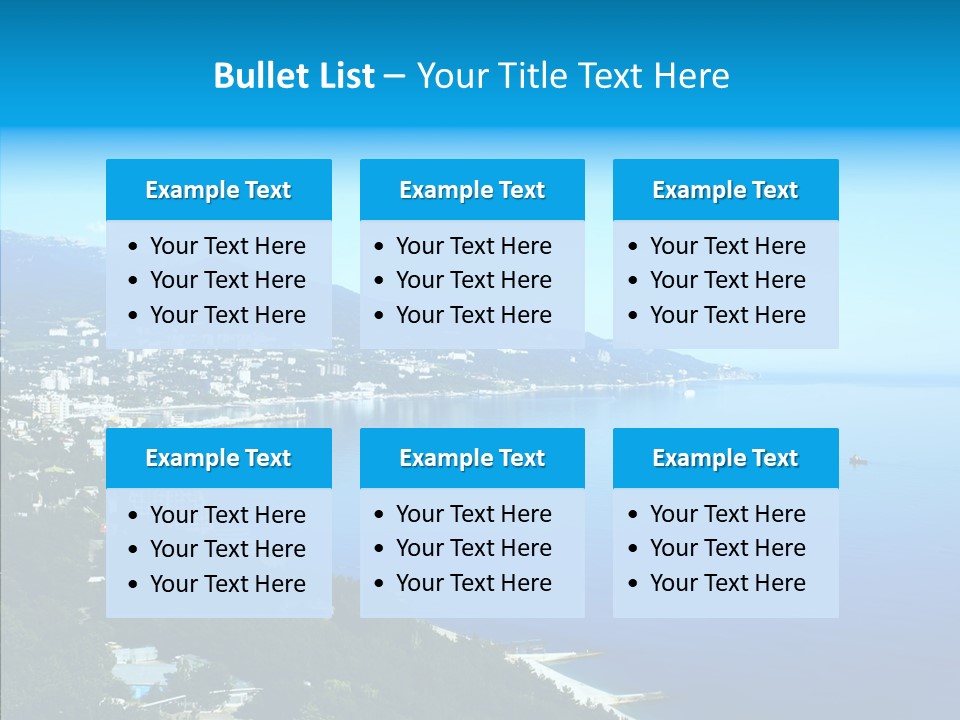 Fantasy Scenic Summer PowerPoint Template