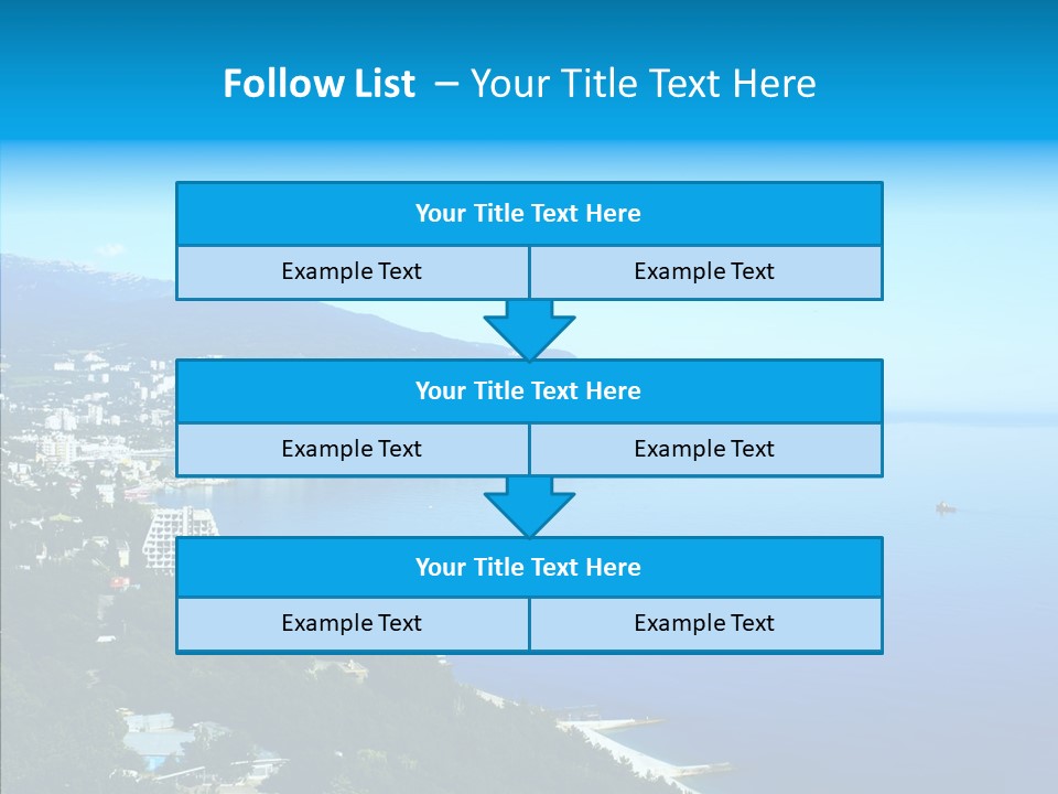 Fantasy Scenic Summer PowerPoint Template