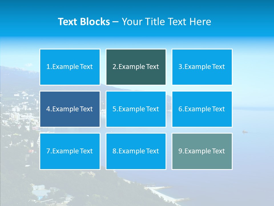 Fantasy Scenic Summer PowerPoint Template