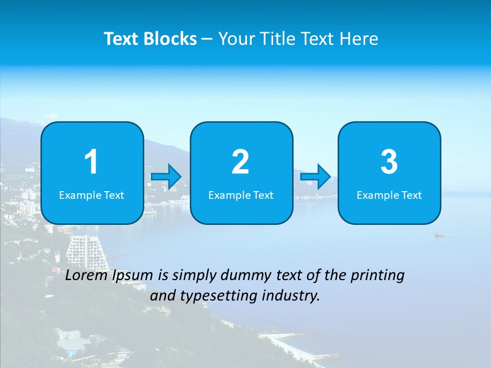 Fantasy Scenic Summer PowerPoint Template