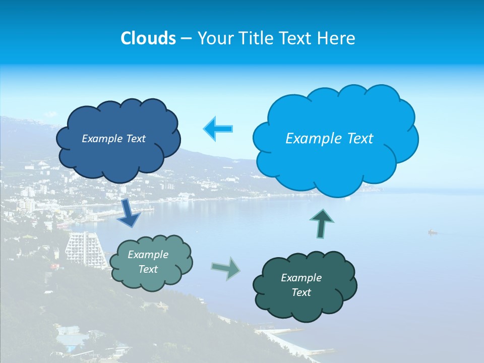 Fantasy Scenic Summer PowerPoint Template