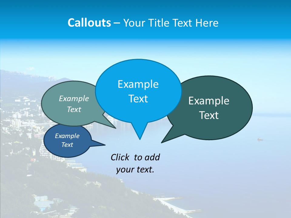 Fantasy Scenic Summer PowerPoint Template