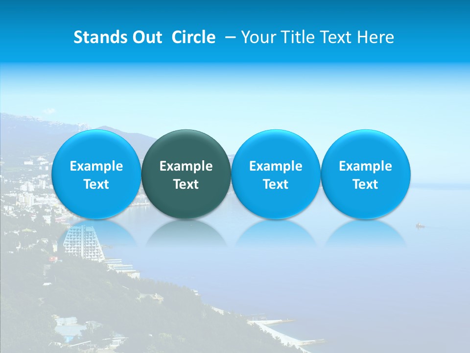 Fantasy Scenic Summer PowerPoint Template