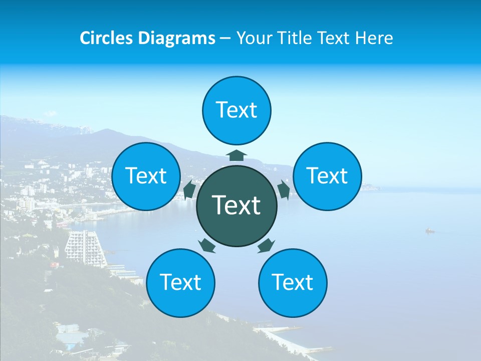 Fantasy Scenic Summer PowerPoint Template