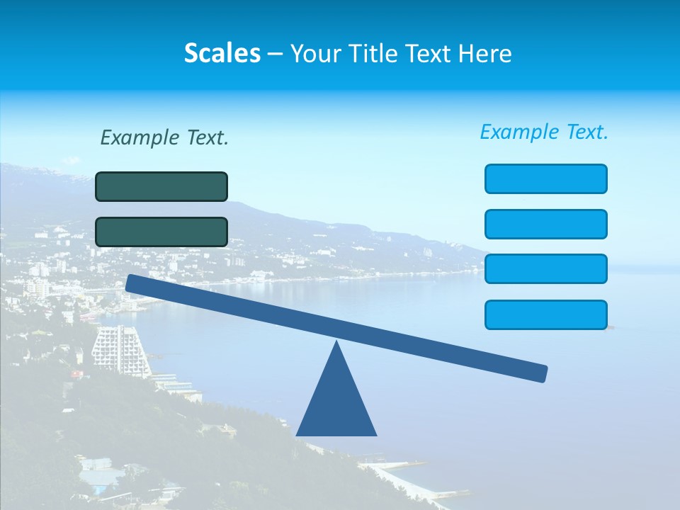 Fantasy Scenic Summer PowerPoint Template