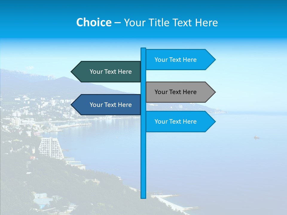 Fantasy Scenic Summer PowerPoint Template