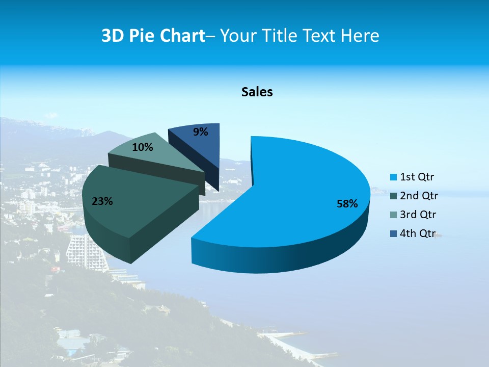 Fantasy Scenic Summer PowerPoint Template