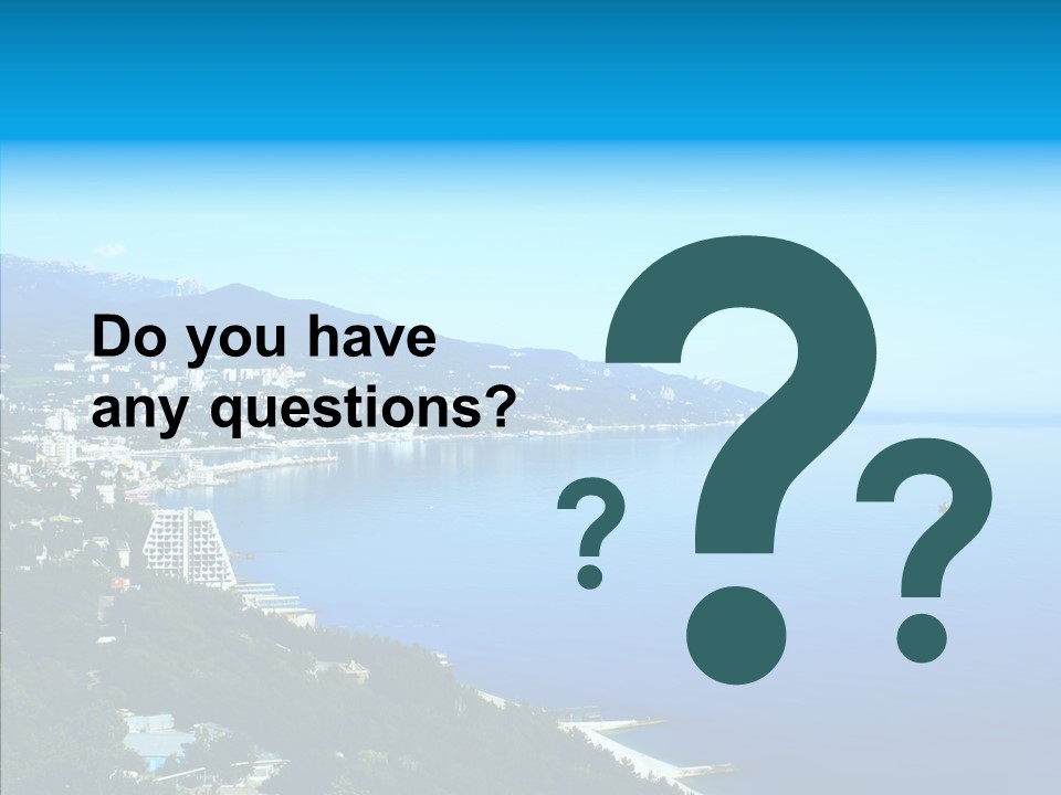 Fantasy Scenic Summer PowerPoint Template