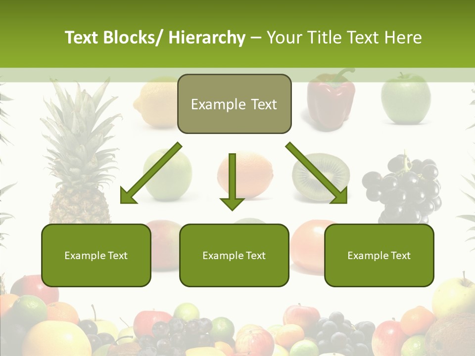 Natural Composition Tomato PowerPoint Template