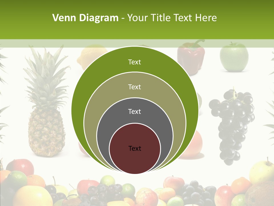 Natural Composition Tomato PowerPoint Template