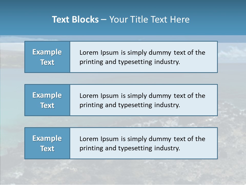 Sand Kea Aloha PowerPoint Template
