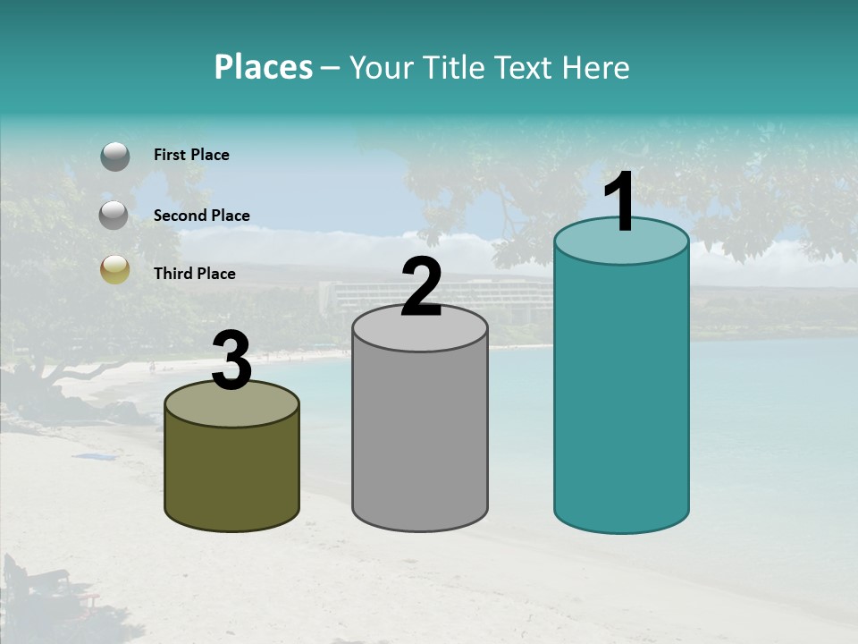 Calm Mauna Pacific PowerPoint Template